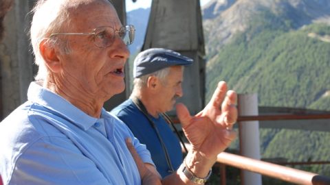 2016-08-23 Genius loci Cogne Benvenuto Mei e Italo Glarey Archivio Fondation Grand Paradis