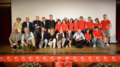 2017-07-29 Cerimonia di Premiazione Cazzullo Nives Meroi Romano Foto Paolo Rey 17