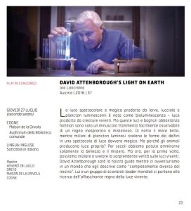 David Attenborough’s Light on Earth - Joe Loncraine - Austria