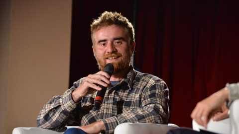 GPFF2018 Premiazione Paolo Cognetti Luisa Vuillermoz Cogne
