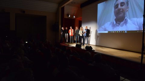 GPFF2018 Cerimonia Premiazione Luisa Vuillermoz Cogne
