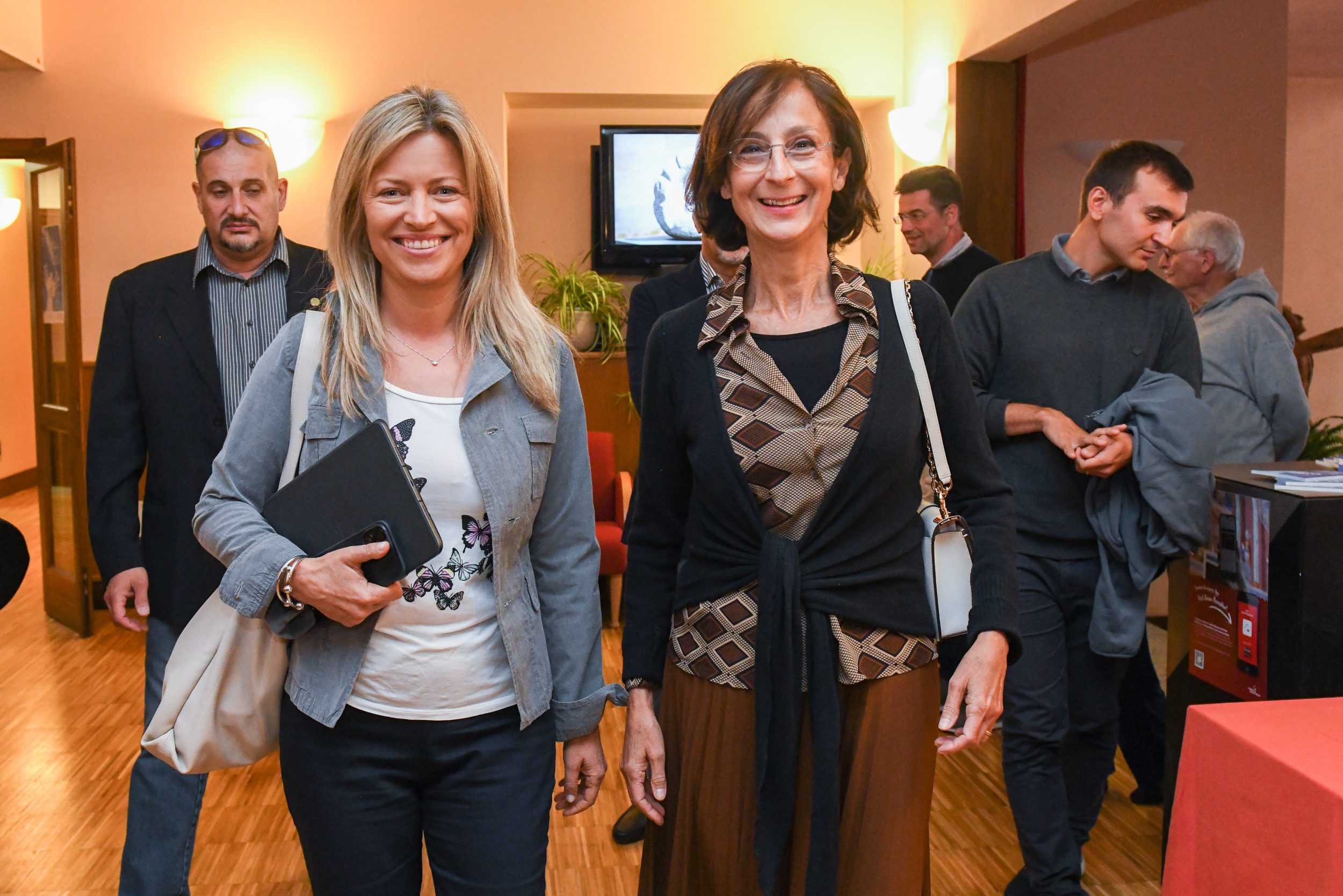 Photogallery 2 day, Cogne_Giuliano Amato e Marta Cartabia_phPaoloRey_