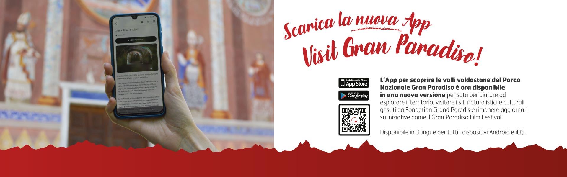 Scarica la nuova app Visit Gran Paradiso!